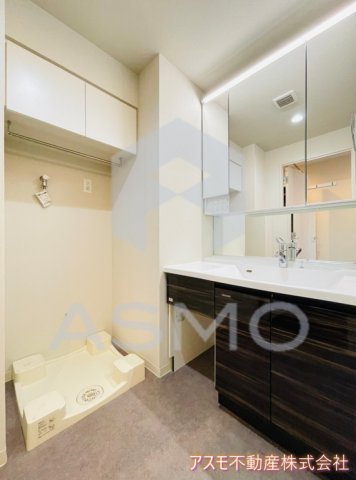 洗面設備　同マンション別部屋参考写真