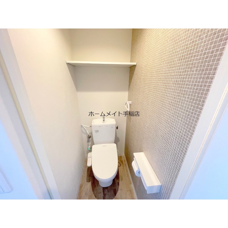 トイレ　ウォシュレット付きで快適な環境です♪