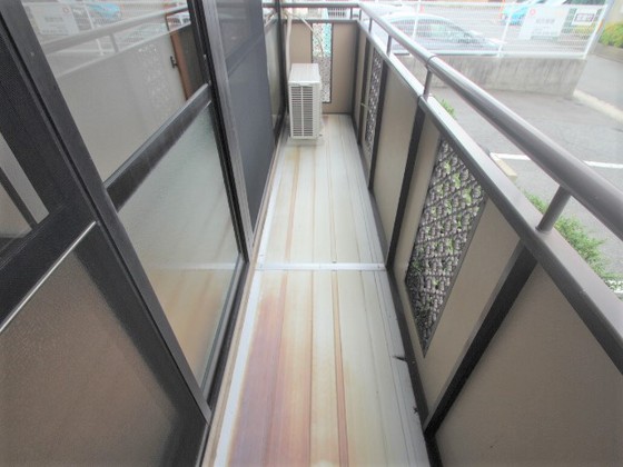 バルコニー　※別部屋の写真です