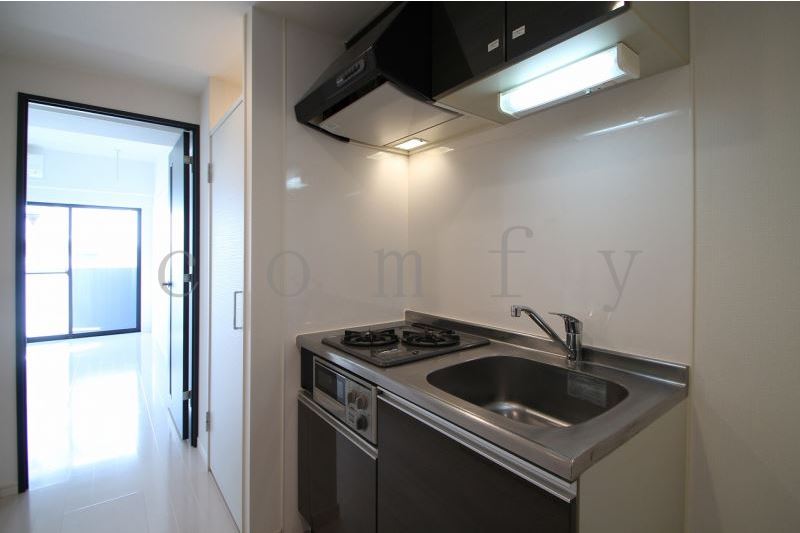 キッチン　使い勝手の良いシステムキッチン