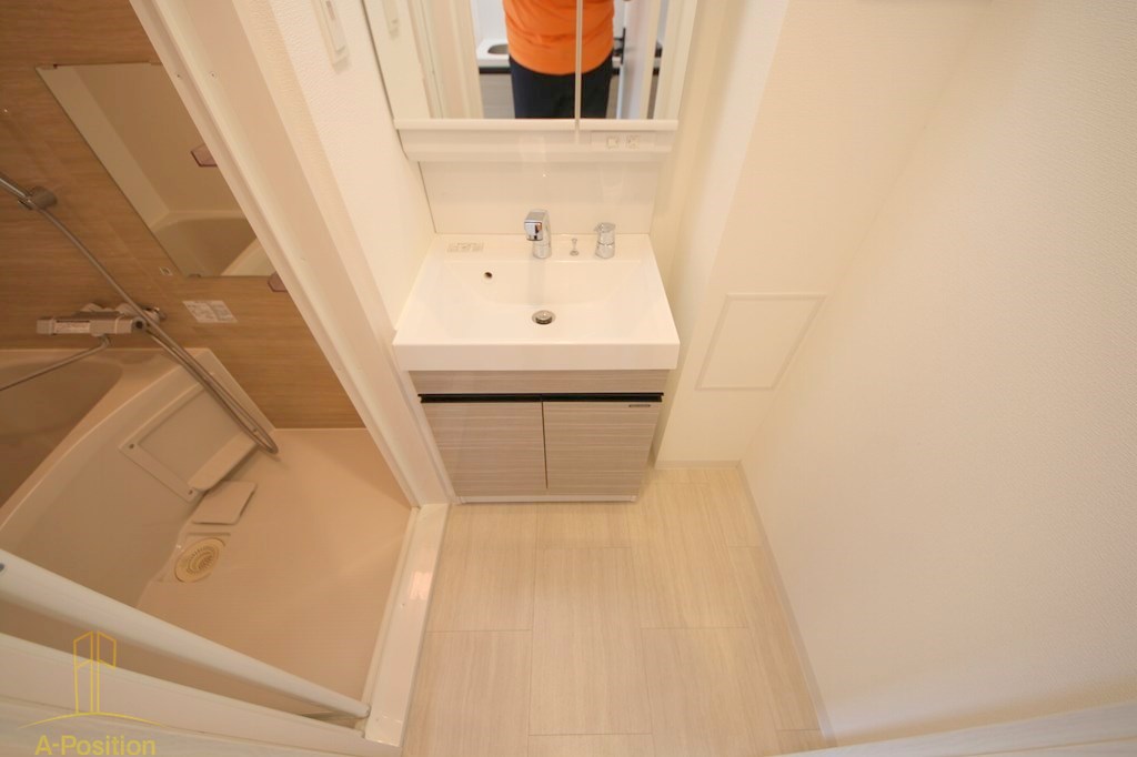 洗面設備　アドバンス大阪城北フィエルテ