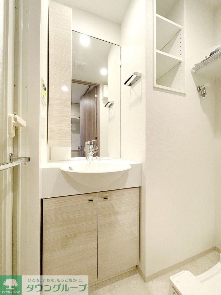 洗面設備　※同施工会社施工イメージ 現況優先