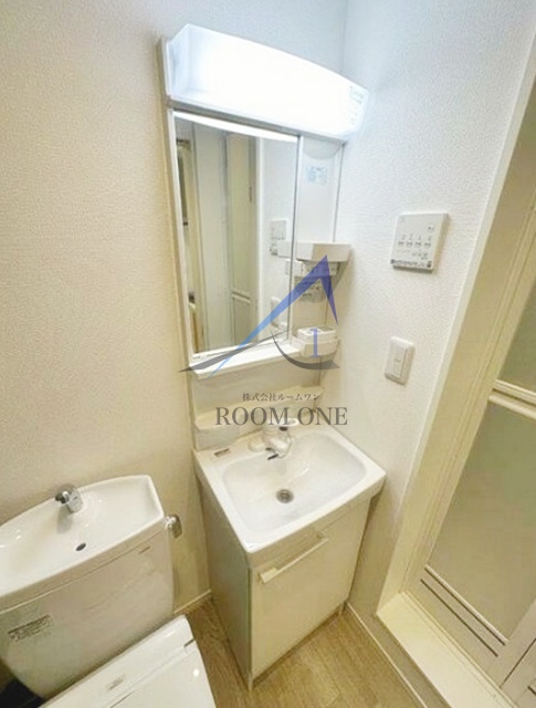 洗面設備　洗面台です。