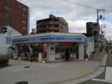 コンビニ　ローソン 夕凪二丁目店（コンビニ）まで369m