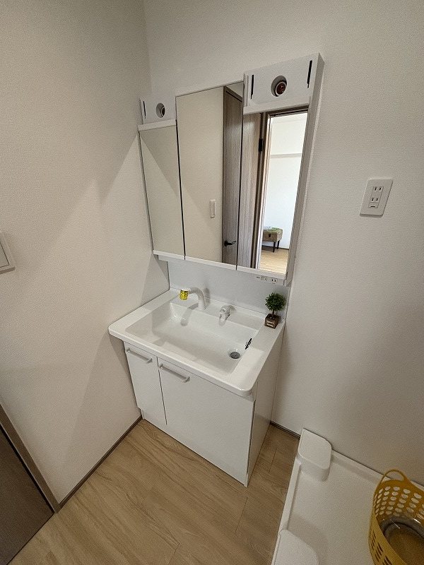 洗面設備　101号室写真