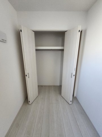 収納　クローゼットです