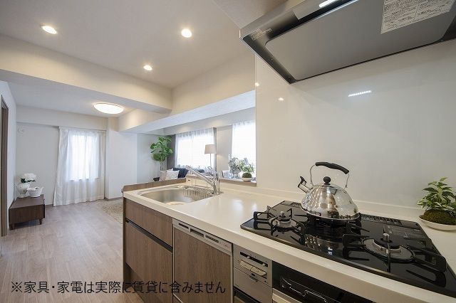 キッチン　キッチンでお料理をお楽しみください