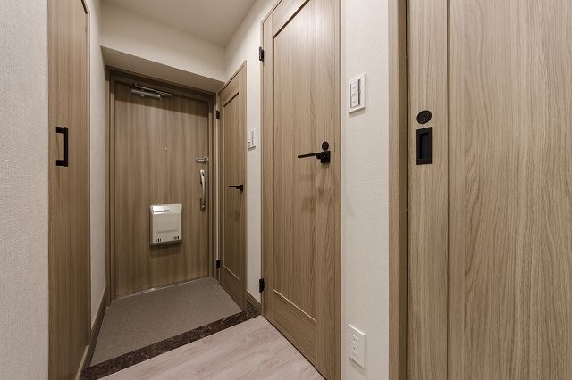 玄関　シンプルで使いやすい玄関です