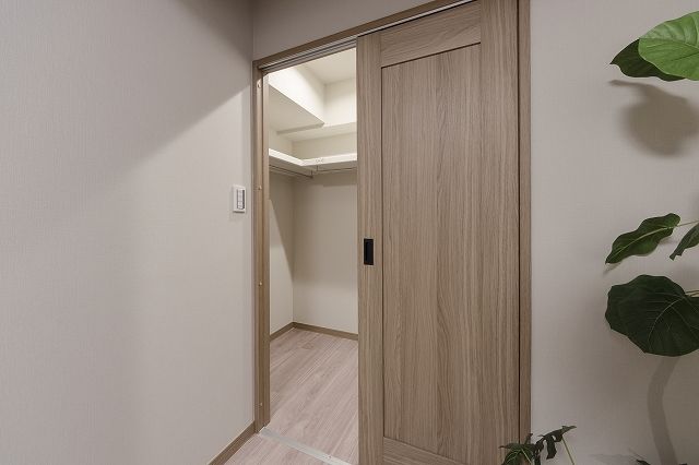 収納　大きなスペースがあり、収納には困りません