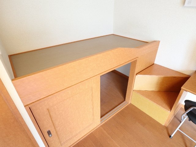 収納　大きなスペースがあり、収納には困りません