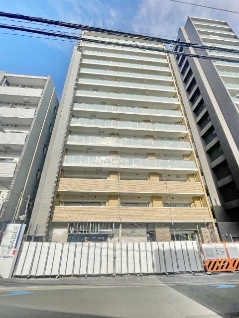 建物外観　外観タイル張りです