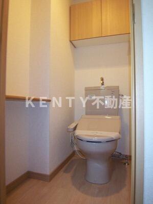 トイレ　トイレもきれいです