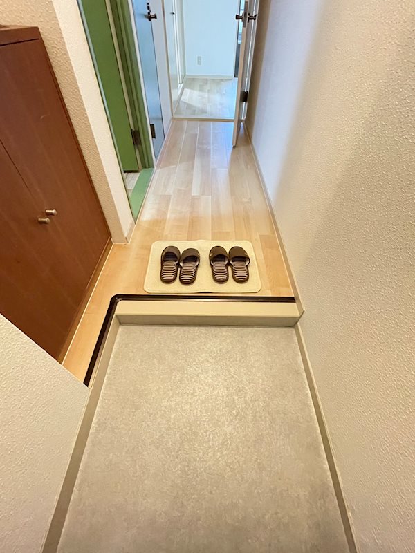 玄関　2023.3.15撮影