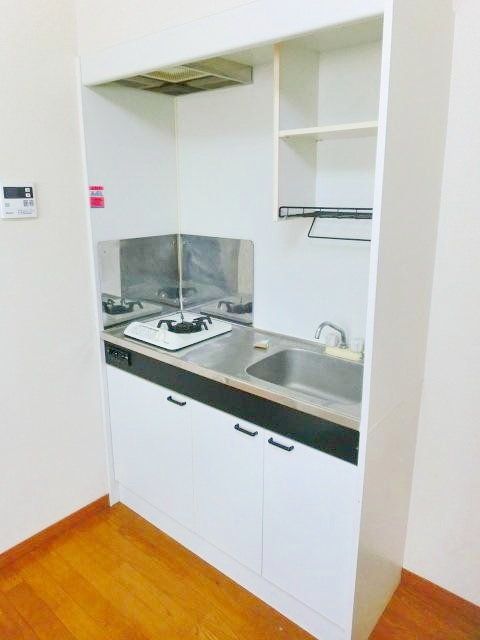 キッチン　便利なシステムガスキッチン