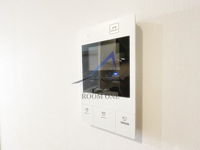 セキュリティ　モニター付きインターホンです。
