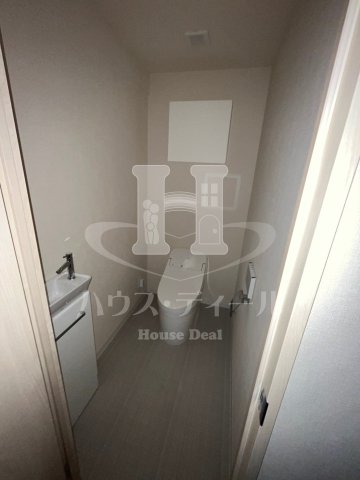 トイレ　ゆったりとした空間のトイレです