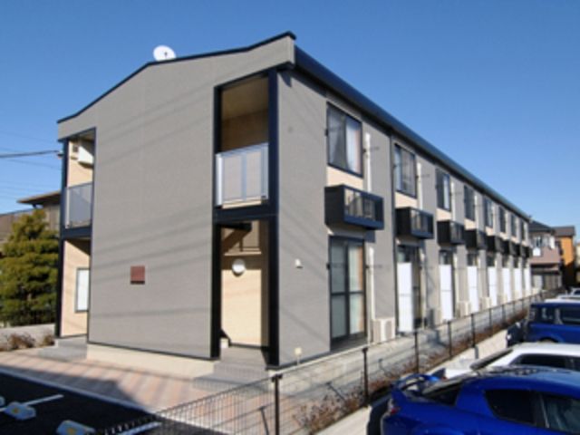 建物外観　日当たり良好の部屋向きです