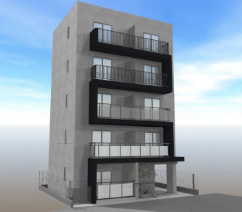 建物外観　外観パースです