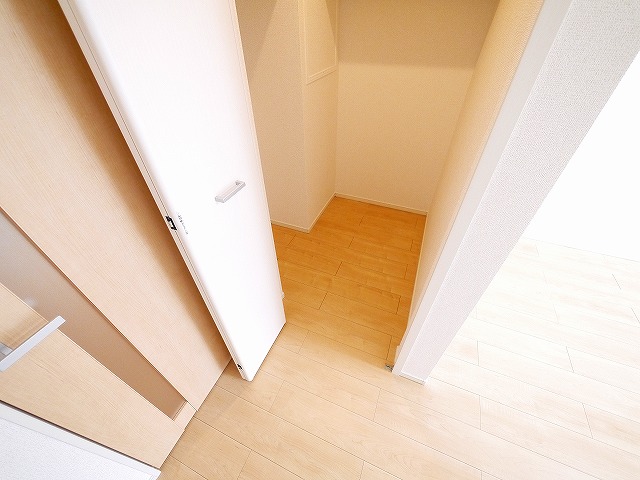 収納　収納のためのスペースです