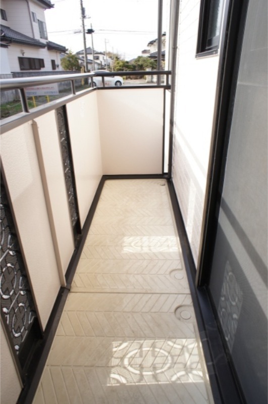 バルコニー　図面と現状に相違がある場合には現状を優先