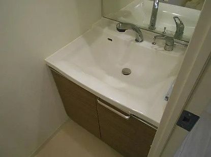 洗面設備　同タイプ部屋　参考写真です