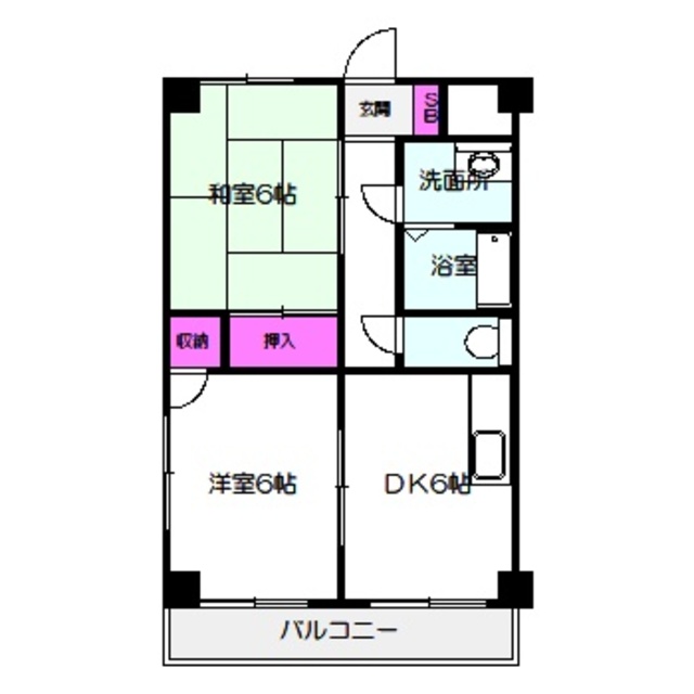 Mプラザ城東五番館の間取り写真