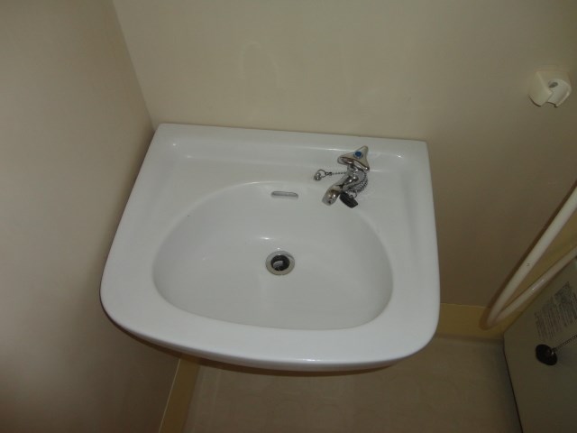 洗面設備　※写真は別号室です。
