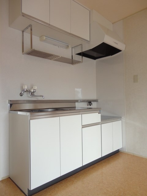 キッチン　※写真は別号室です。