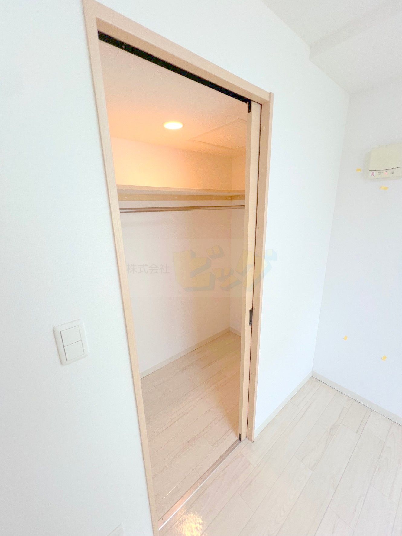 収納　ウォークインクローゼット完備です♪