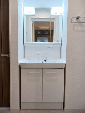 洗面設備　忙しい朝には欠かせない洗面所です