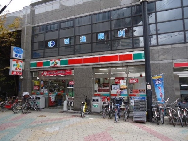 コンビニ　サンクス駒川中野店（コンビニ）まで443m