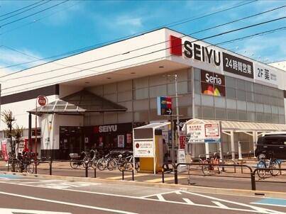スーパー　西友加賀鹿浜店（スーパー）まで391m