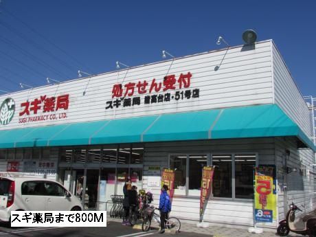 ドラックストア　スギ薬局（ドラッグストア）まで800m