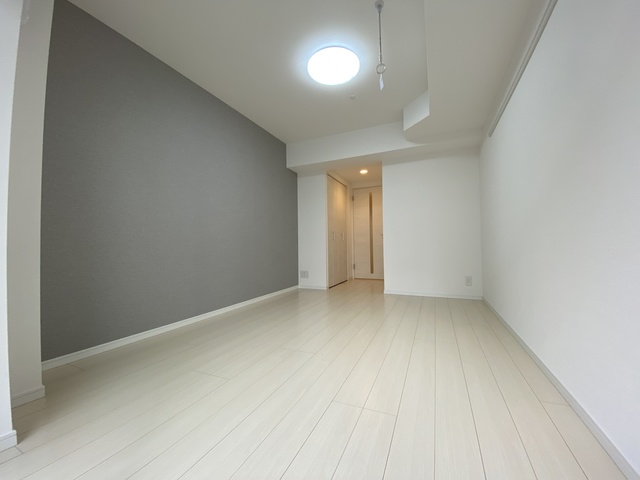 居室・リビング　白色基調のモテ部屋です。