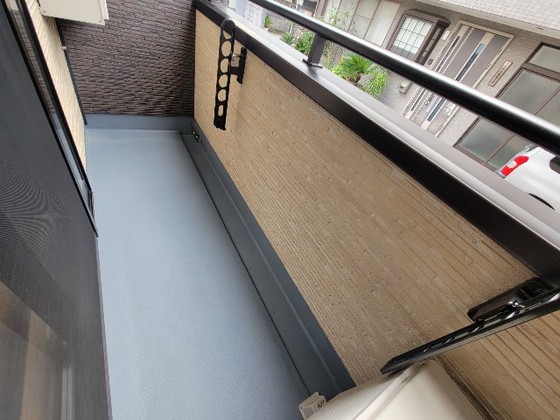 バルコニー　※別部屋の写真です