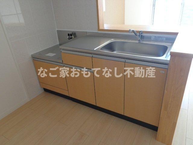 キッチン　ガスコンロ設置型です。