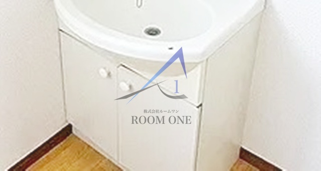 洗面設備　洗面台です。