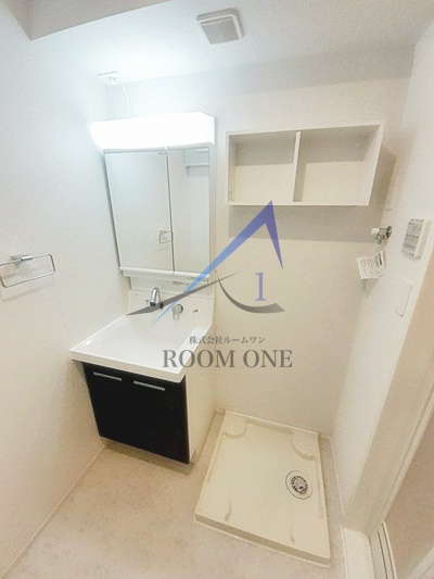 洗面設備　洗面台です。