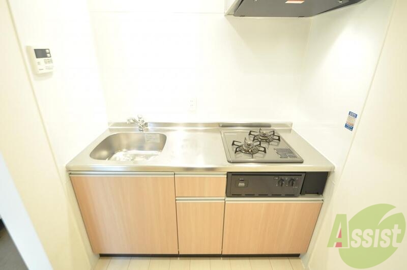 キッチン　２口ガスキッチン♪