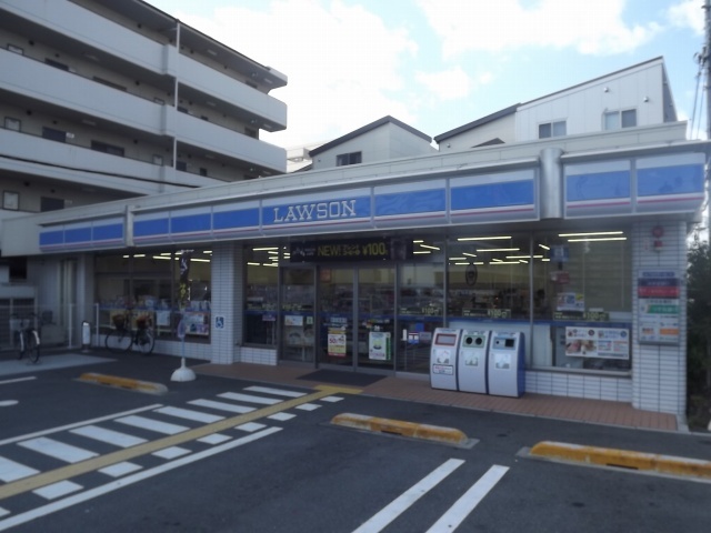 コンビニ　ローソン野中北二丁目店（コンビニ）まで437m