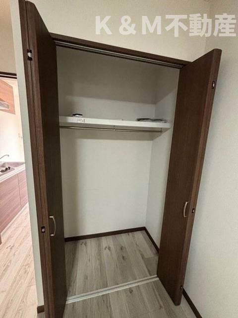 収納　十分な収納スペースがあります