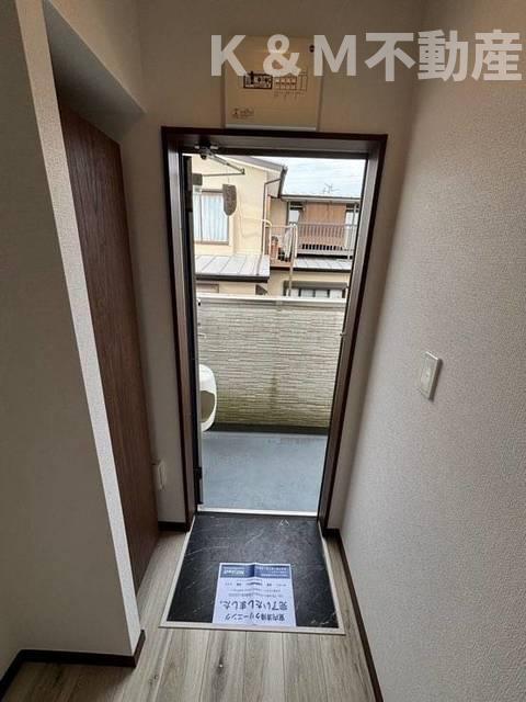 玄関　ゆったりとした玄関です