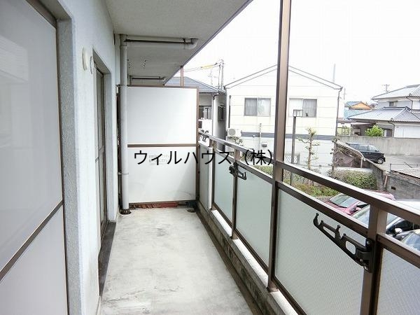 バルコニー　日当たり良好！