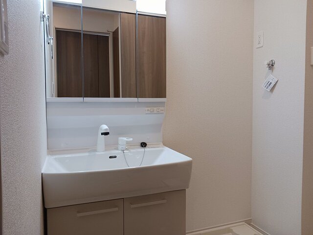 洗面設備　洗面所です