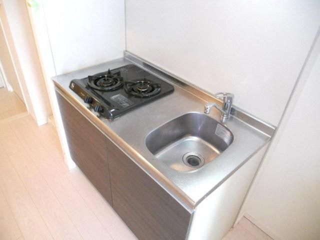 キッチン　★２口ガスコンロ付きシステムキッチン★