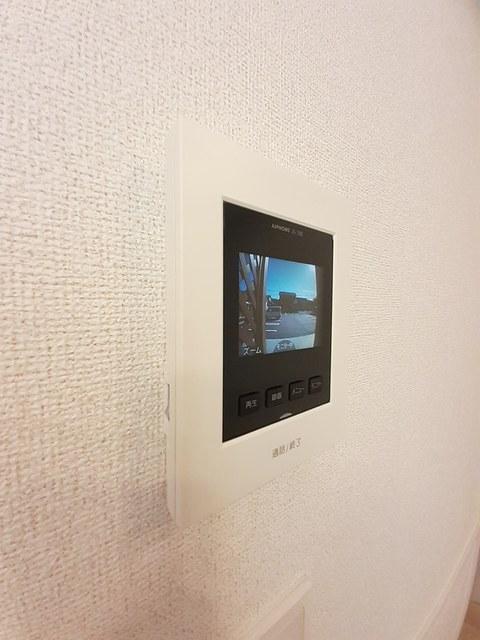 セキュリティ　モニター付きインターホン