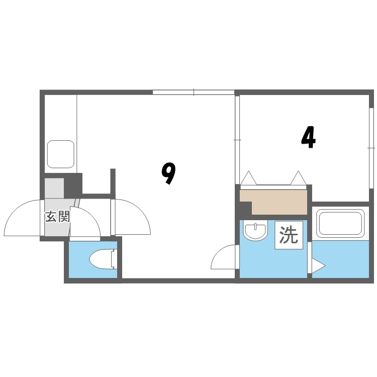 居室・リビング　☆9帖のリビングですよ♪