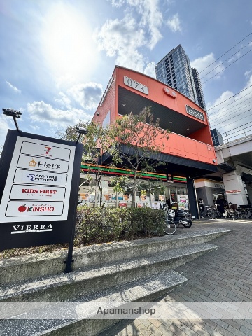 コンビニ　セブン-イレブン ハートインビエラ玉造店（コンビニ）まで109m