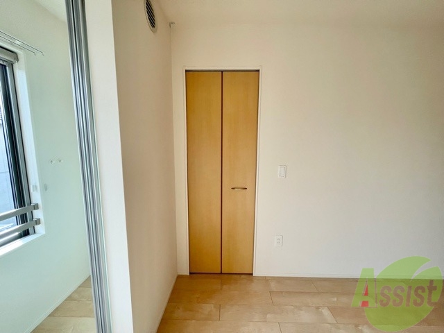 収納　クローゼットになります。中を開けるとどうなっているのでしょう