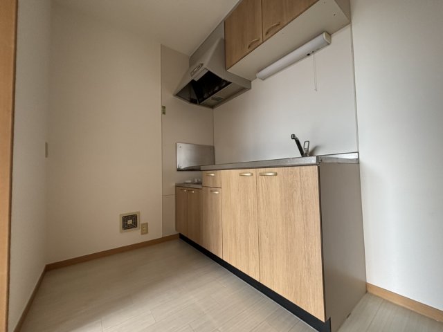 キッチン　コンパクトなキッチンで掃除もラクラク